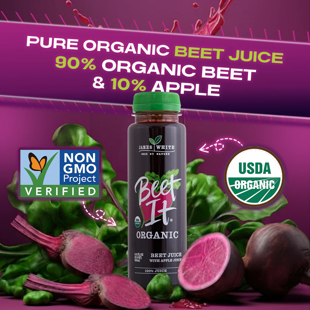 BEET IT Organic Beet Juice, 25.4 Fl.oz (Pack of 6) - Image 3