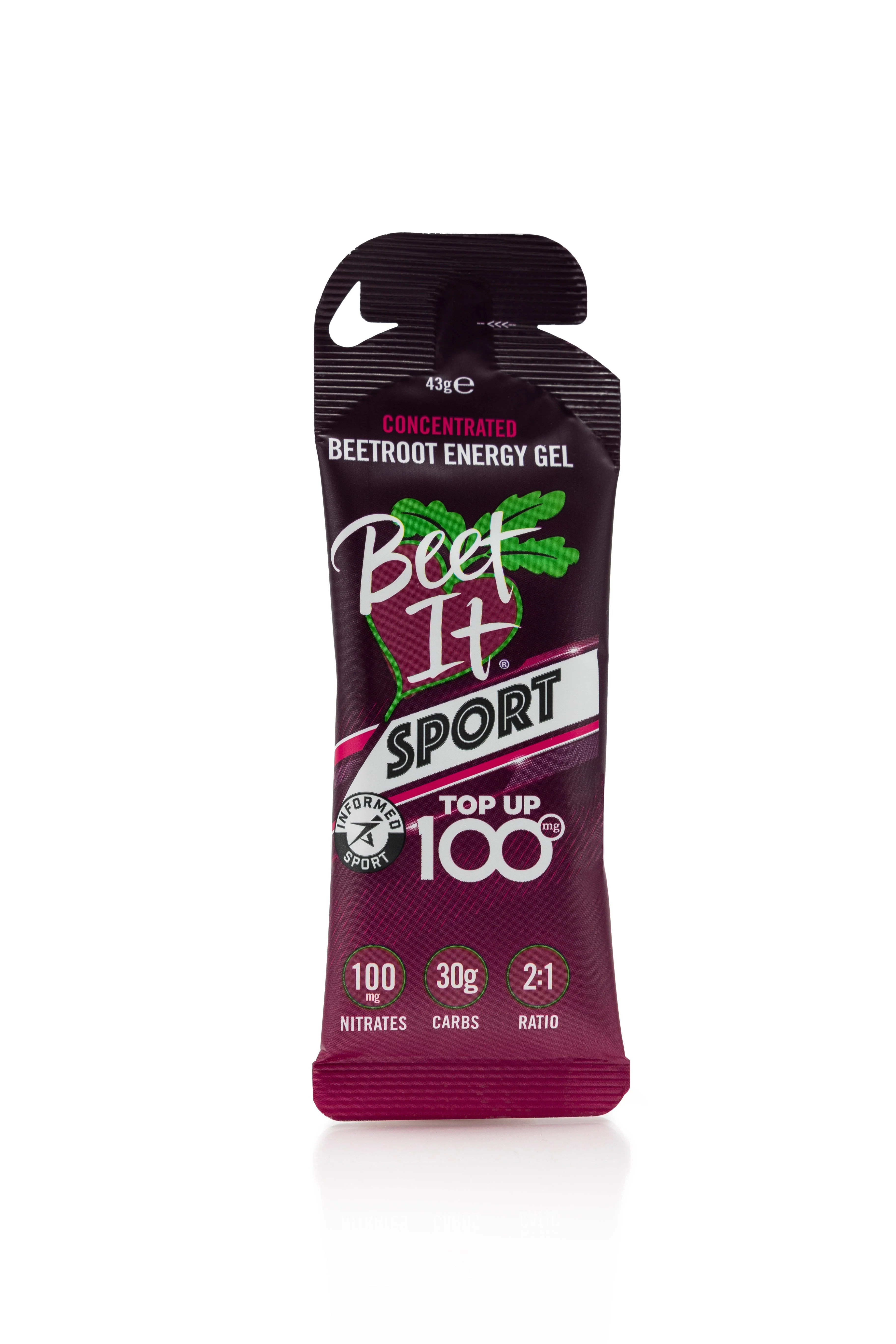 Beet It Sport Nitrate Energy Gel Top Up 100 - Image 4