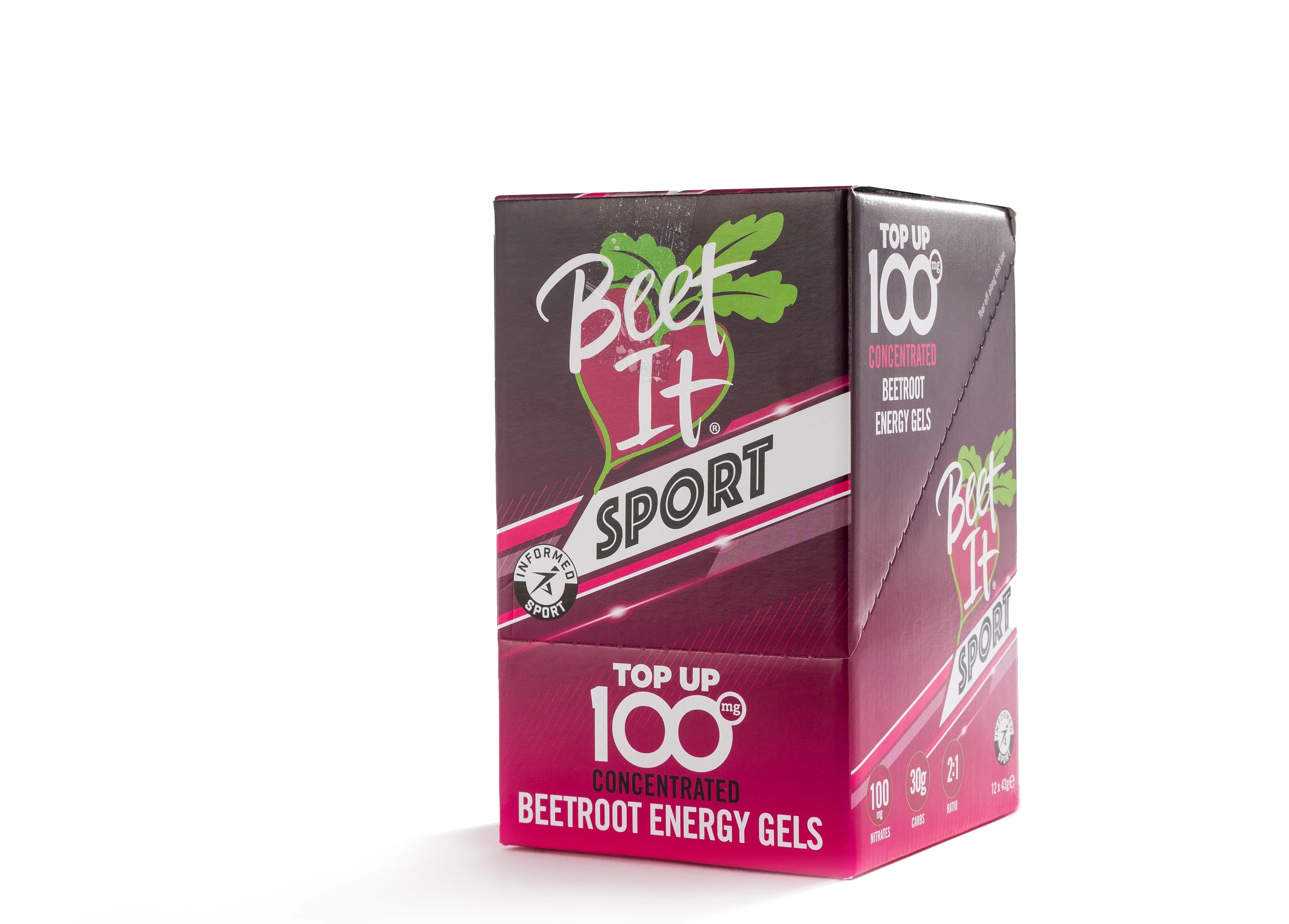 Beet It Sport Nitrate Energy Gel Top Up 100 - Image 5